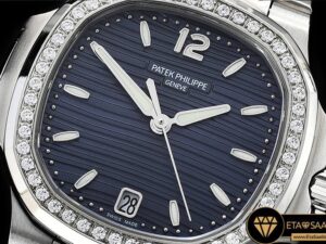 PP0271C - Patek Nautilus 33mm Diam SSSS Blue PF Miyota 9015 - 09.jpg